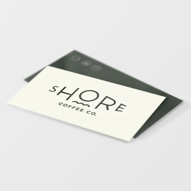 Coffee Shop business card design vancouver