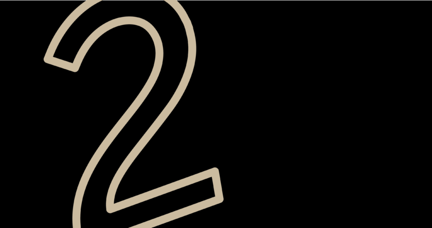 We are two!