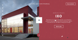 Loki Creative website design trends - Split Screen